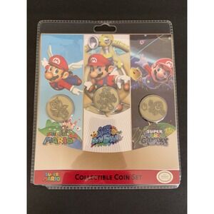 Nintendo Super Mario 3D All Stars Galaxy  Collectible Coin Set | NEW